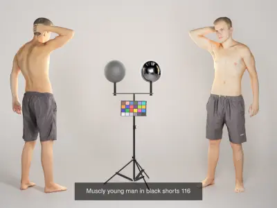 People sport 10 3D Model Pack