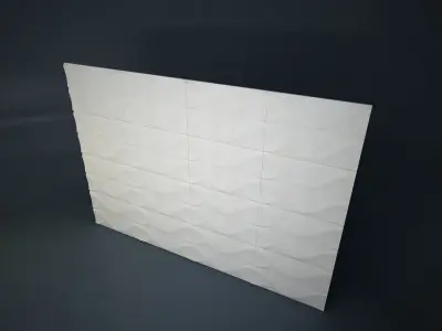 03 FORMAKO 3D WALL Low-poly 3D model