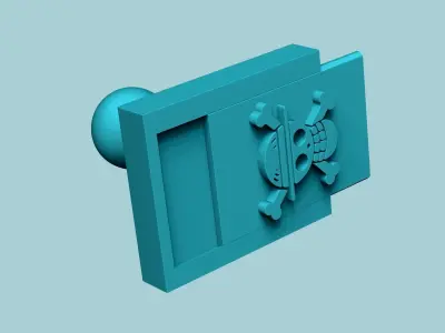 Stamp 85 - One Piece - Fondant Decoration Maker Toy 3D print model