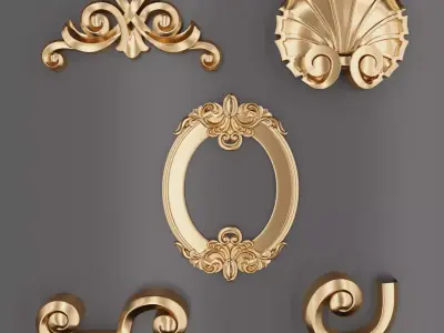Trim Ornament 60 3D model