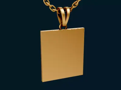 Dog Pendant luxury  3D print model