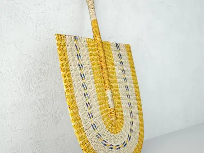 Decorative Fan 4 by ZARA HOME 3D model