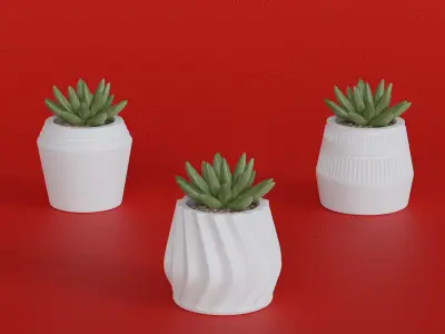 Vase 01 - 3D Printers 3D model