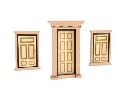 Door Window  3D model