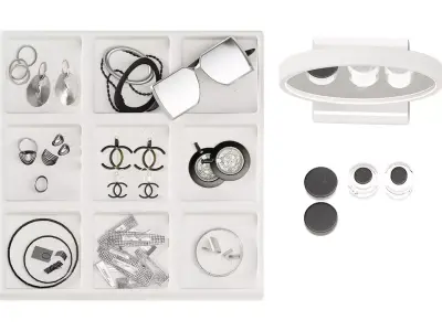 Jewelry organizer 3D model