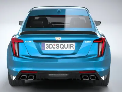 Cadillac CT5-V Blackwing CG 2022 3D model