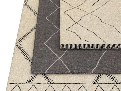 Arsenal rug 3D model