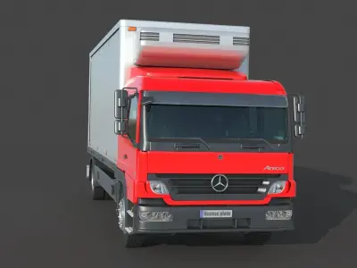 Mercedes Benz Atego 1518   3D model