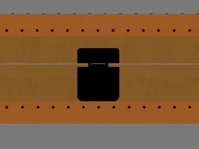 Luxury Leather Box 3D model