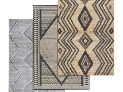 Rug Set 1513 3D model