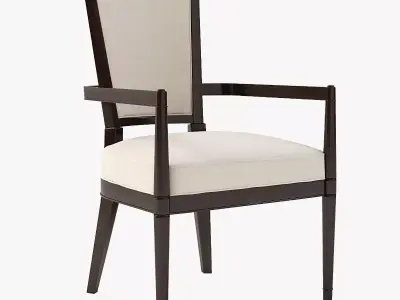Bolier Modern Luxury Arm Chair 90015 3D model