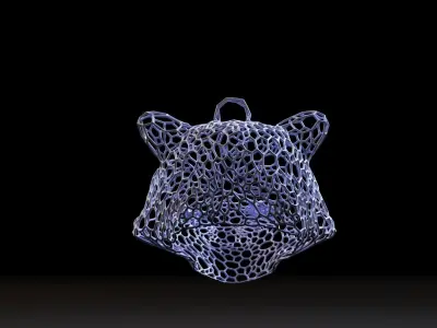 Rocket Raccoon Christmas tree decoration 3D print model