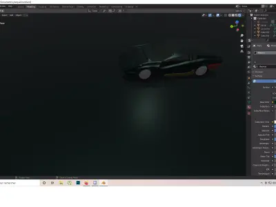 Cyberpunk 2077 car Free 3D model