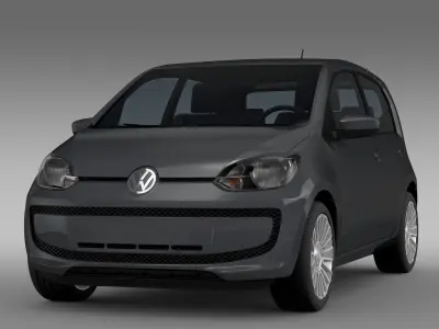 VW High UP 5 door 2014 3D model