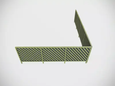 Blockers Low-poly 3D model