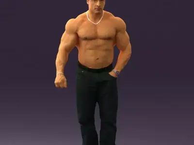 Gymguy toples 0768 3D model