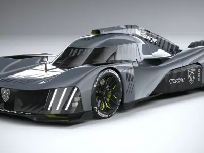 Peugeot 9X8 2022 3D model