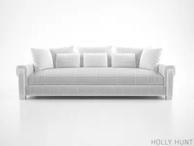 Holly Hunt Coco Sofa 3D model