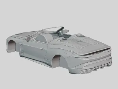 Bentley Mulliner Bacalar 2020 Printable Body - ANY Scale 3D print model