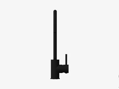 Sink Mixer - Luxury - Pin Low-poly 3D model