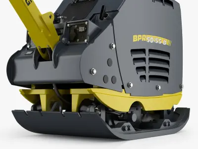 Bomag BPR 50-55 D Reversible Vibratory Plate 3D model