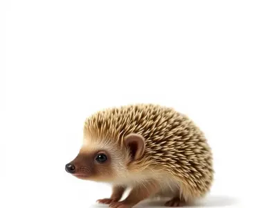 Adorable Hedgehog model pack Low-poly 3D model