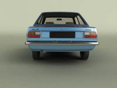 Audi 80 B1 Coupe 3D model