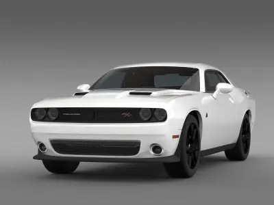Dodge Challenger RT Scat Pack LC 2015 3D model