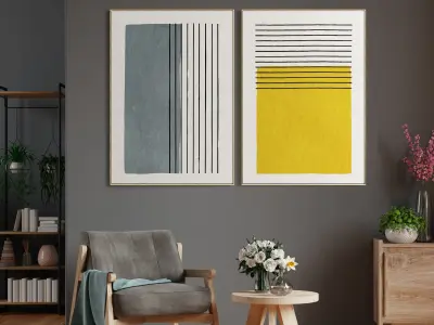 Photo Frame 200 Low-poly 3D model
