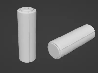 AA Battery Alkaline 3D model