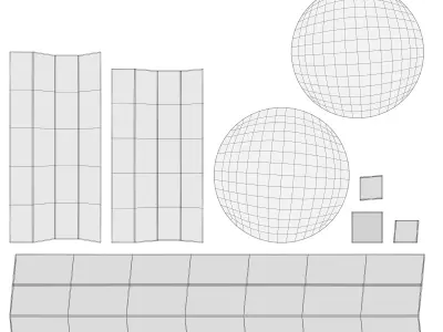 Wooden Stool - Short Seat - Realistic PBR 3D Model Low-poly 3D model