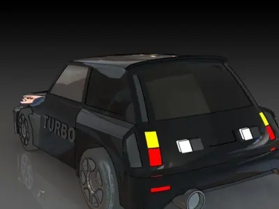 Renault 5 Turbo Free 3D print model