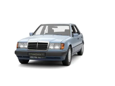 Mercedes-Benz 230E w124 3D model