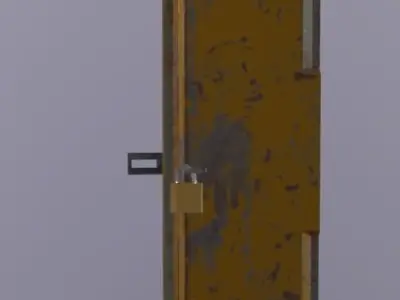 Panel Switch Low-poly 3D model