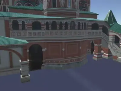 Basil Cathedral 3D model
