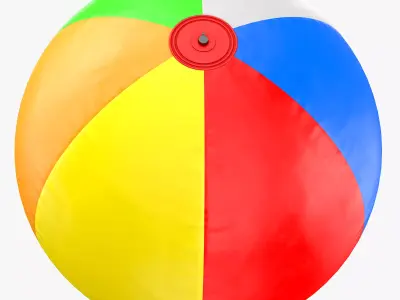 Beach Ball 3D model