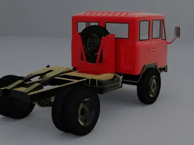 KAZ-608 Kolhida Free 3D model