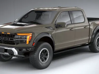 F-150 Raptor 2024 3D model