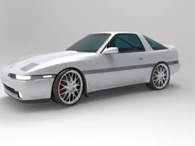Toyota Supra Mk3 3D model