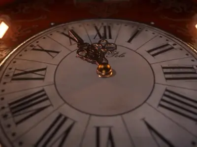 Christmas Cuckoo Clock 3D model