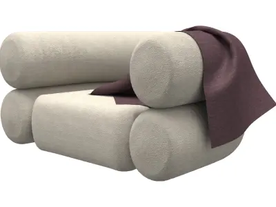 CloudNest Chair  Free 3D model