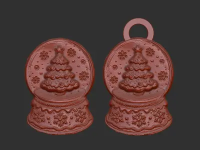 christmas decoration  3D print model