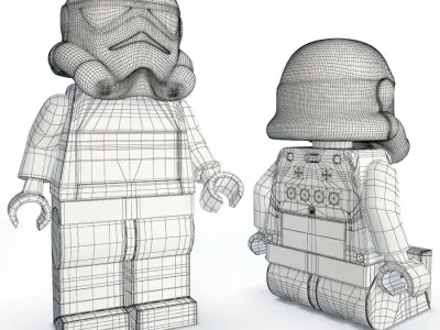 Lego Alarm  3D model