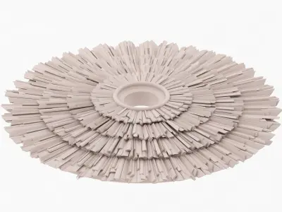 Classic Ceiling Medallion 22 3D model purchase