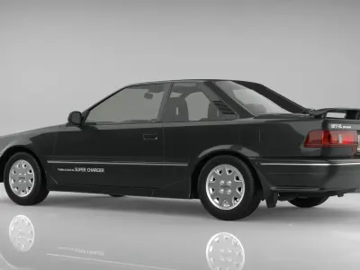 Toyota Corolla Levin 1989  3D model
