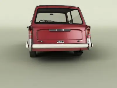 Triumph Herald 13 60 Estate 3D model
