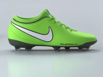 Green Football Boots 3D model