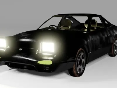 Nissan 180SX 3D model