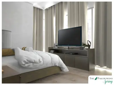 Bedroom of Large Apartment 3D model