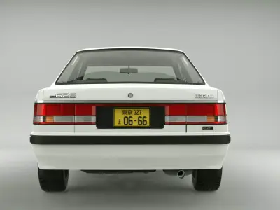 Mazda 626 Sedan 1990 3D model